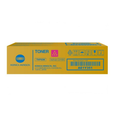 Konica Minolta TNP93M AE1Y351 магента (magenta) оригинален тонер