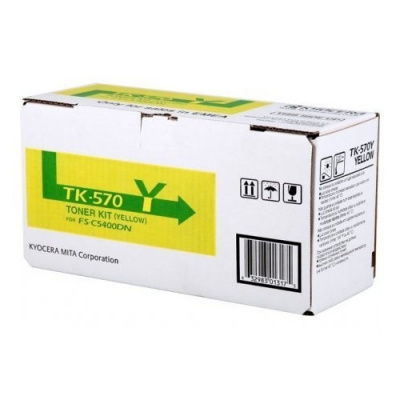 Kyocera Mita TK-570Y жълт (yellow) оригинален тонер