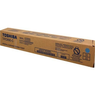 Toshiba 6AK00000179 T-FC65-EC лазурен (cyan) оригинален тонер