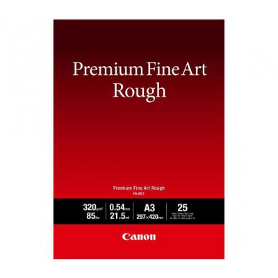 Canon Fine Art Rough 4562C003, 320 г/м2, A3, 25 бр., мат, мастиленоструен, бял, фотографска хартия
