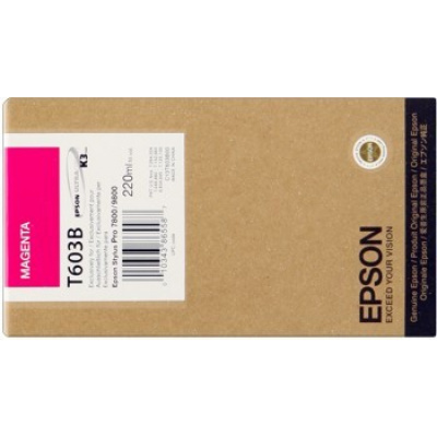Epson T603300 магента (magenta) оригинална касета