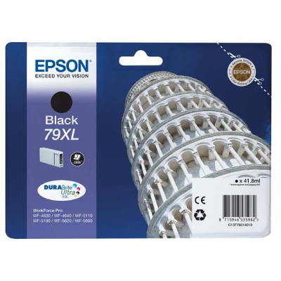 Epson 79 XL C13T79014010 черен (black) оригинална касета