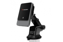 Verbatim 31862 държач за телефон за автомобил, с безжично зареждане, технология Qi, черно