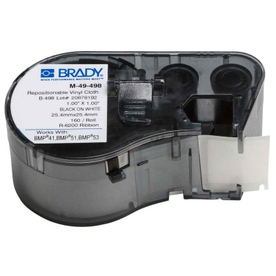 Brady M-49-498 / 131590, етикети 25.40 mm x 25.40 mm