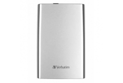 Verbatim 53071 Store N Go, Външен твърд диск, 2.5", USB 3.0 (3.2 Gen 1), 1TB, сребро