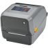Zebra ZD621t ZD6A143-32EL02EZ TT, 12 точки/мм (300 dpi), принтер за етикети, RTC, USB, USB Host, RS232, BT, Ethernet, Wi-Fi, фреза, сив (Наследник GC420t)