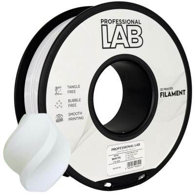 Professional Lab FG-P27-E1, 3D филамент, PETG, 1,75mm, 1000g, Бял (White)