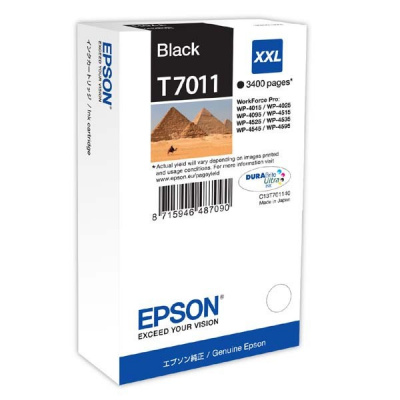 Epson T7011 C13T70114010 черен (black) оригинална касета