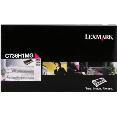Lexmark C736H1MG магента (magenta) оригинален тонер