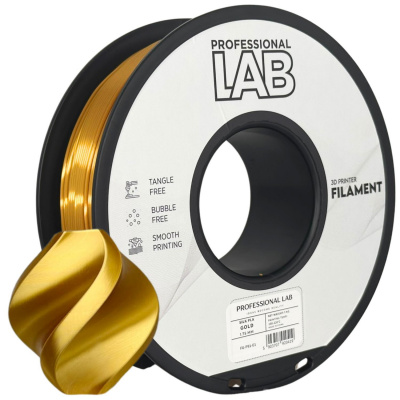 Professional Lab FG-P91-E1, 3D филамент, PLA Silk, 1,75mm, 1000g, Златен (Gold)