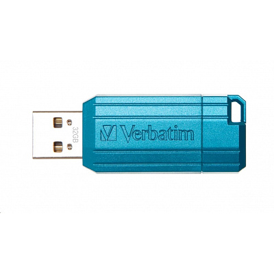 VERBATIM Flash Disk 32GB Store 'n' Go PinStripe, karibská син