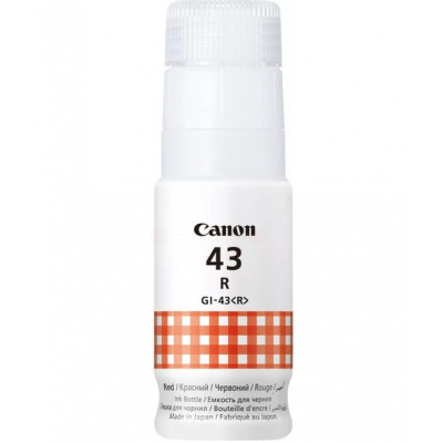 Canon GI-43 R 4716C001 червен (red) оригинална касета с мастило