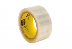 3M 375E Опаковъчна лента, прозрачна, 50 мм x 66 м