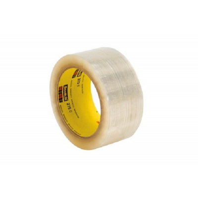 3M 375E Опаковъчна лента, прозрачна, 50 мм x 66 м