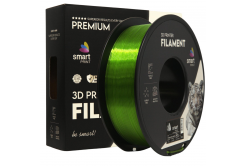 Smart Print FG-S198-E1, 3D филамент, PETG, 1,75mm, 1000g, Прозрачно зелен (Transparent green)