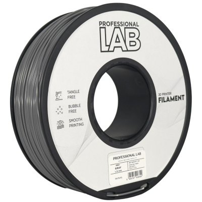 Professional Lab FG-P3-E1, 3D филамент, ABS+, 1,75mm, 1000g, Сив (Grey)