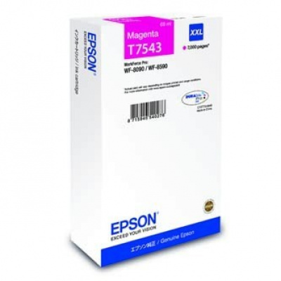 Epson T754340 T7543 XXL магента (magenta) оригинална касета