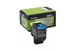 Lexmark 80C20CE лазурен (cyan) оригинален тонер