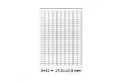 Самозалепващи етикети 17,8 x 10 mm, 270 етикети A4, 100 листа
