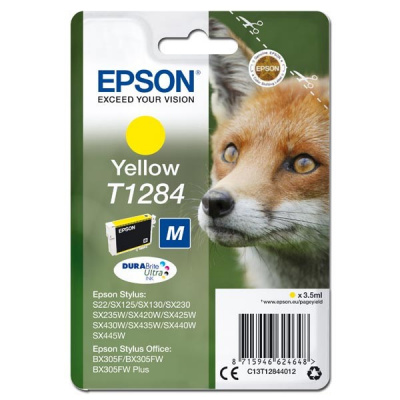 Epson T1284 C13T12844012 жълт (yellow) оригинална касета