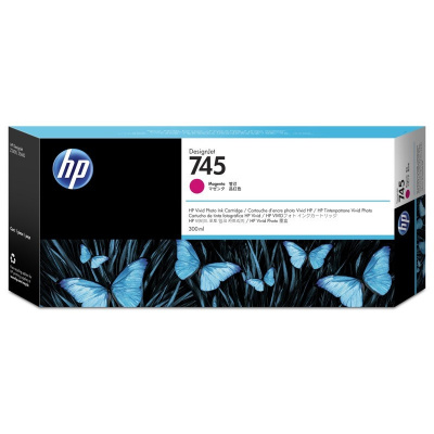 HP 745 F9K01A магента (magenta) оригинална касета
