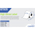 Epson C33S045537 High Gloss, за ColorWorks, 76ммx33м, бели самозалепващи етикети
