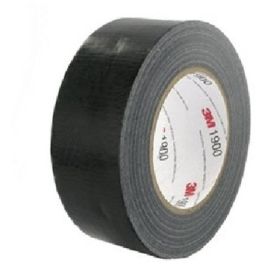 3M 1900 Универсална текстилна лента, 50 мм x 50 м, черно