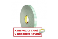 3M 4032 Pěnová oboustranně lepicí páska, bílá, tl. 0,8 mm 19 mm x 66 m