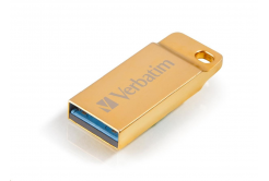 VERBATIM Flash Disk 16GB Metal Executive, USB 3.0, злато, метална