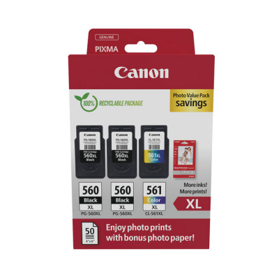 Canon PG-545XL 2x + CL-546XL 8286B015 цвят (CMYK) оригинален комплект касети