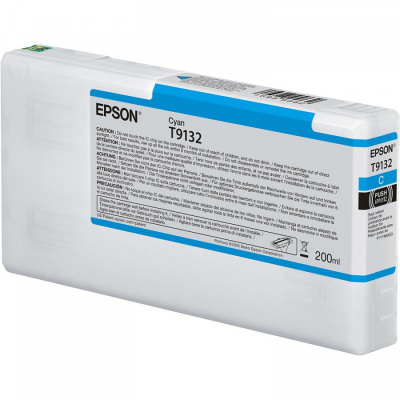 Epson T9132 циан (cyan) оригинална касета