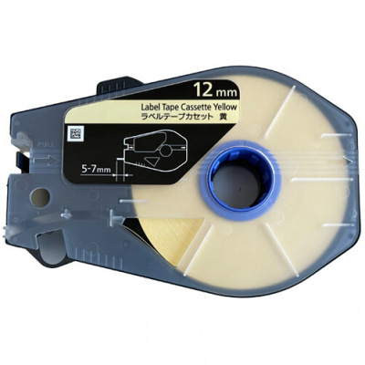 Canon TM-LTC12Y, 12mm x 30m, Жълт оригинална лента