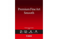 Canon Premium Fine Art Smooth 1711C011, 310 г/м2, A4, 25 бр., мат, мастиленоструен, бял, фотографска хартия