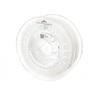 Spectrum 81538 3D филамент, PETG Premium High Speed, 1,75mm, 1000g, Бял (Arctic white)