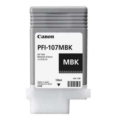 Canon PFI-107MBK, 6704B001 матово черен (matte black) оригинална касета