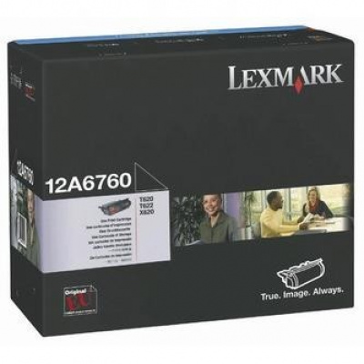 Lexmark 12A6760 черен (black) оригинален тонер