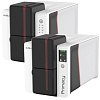 Evolis Primacy 2 PM2-0031, принтер за карти, SpringCard Crazy Writer HSP Contactless, двустранен, 12 точки/мм (300 dpi), смарт, безконтактен, USB, Ethernet, комплект (USB)