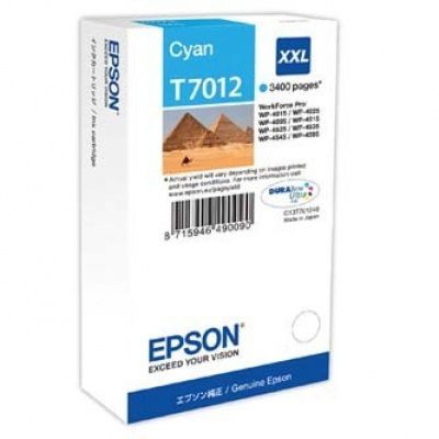 Epson T70124010 циан (cyan) оригинална касета