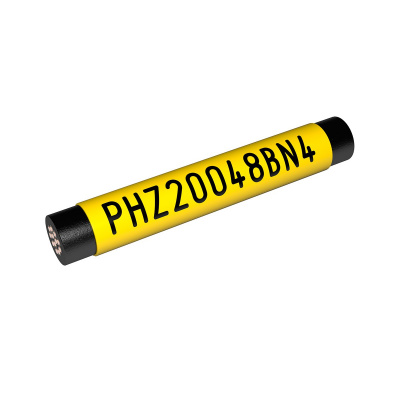 Partex PHZF20127BN4, плоска, жълто 100 м, PHZ термосвиваеми тръби сертифицирана