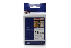 Brother TZ-N241 / TZe-N241, 18mm x 8m, черен печат / бял фон, оригинална лента