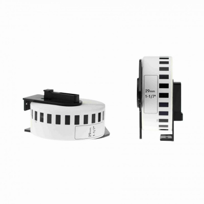 Съвместими ролки за етикети за Brother DK-22210, 29mm x 30,48m