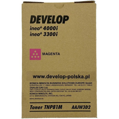 Develop TNP-81 AAJW3D2 магента (magenta) оригинален тонер