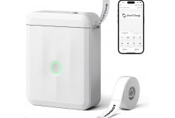 Niimbot D110-M Smart 1AA56011604, етикетираща машина, Бял + ролка с етикети