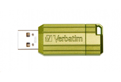 Verbatim 49070 Флаш памет Store 'n' Go, Пинстрип, 16GB, евкалиптова зелена