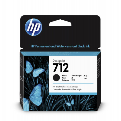 HP 712 3ED71A черен (black) оригинална касета