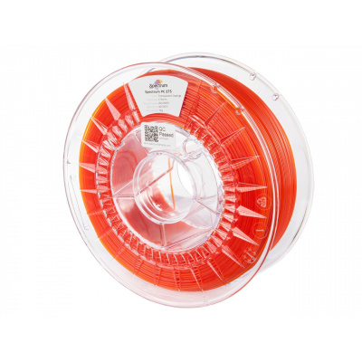 Spectrum 80939 3D филамент, PC 275, 1,75 мм, 1000g, прозрачно оранжево