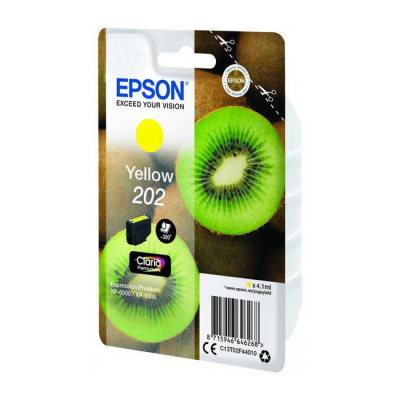 Epson 202 T02F44010 жълт (yellow) оригинална касета