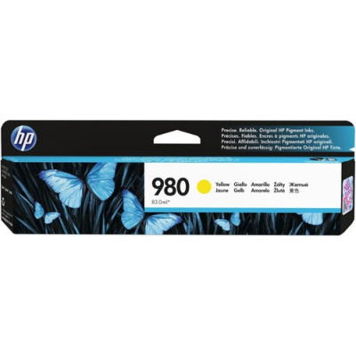 HP 980 D8J09A жълт (yellow) оригинална касета