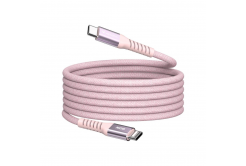 VERBATIM Kabel USB-C Sync & Charge, 60W, Magnetický, 120cm, růžová