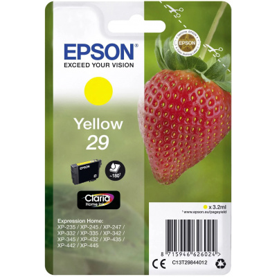 Epson T29 C13T29844012 жълт (yellow) оригинална касета